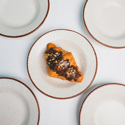 Rustic White Pasta Plate