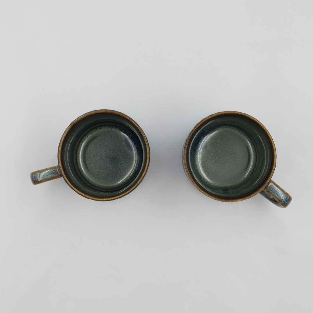 RUSRY BLUE TEA COFFEE MUG