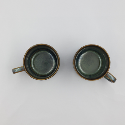 RUSRY BLUE TEA COFFEE MUG