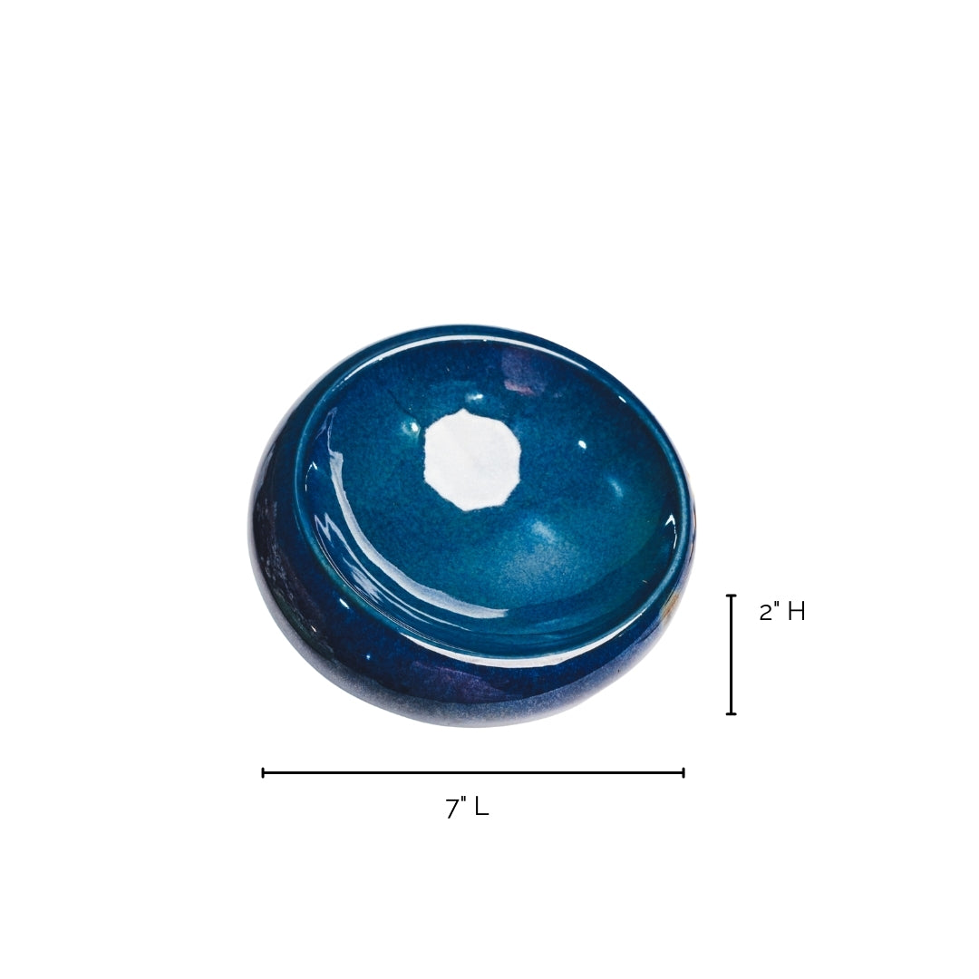 Vintage Blue Bowl